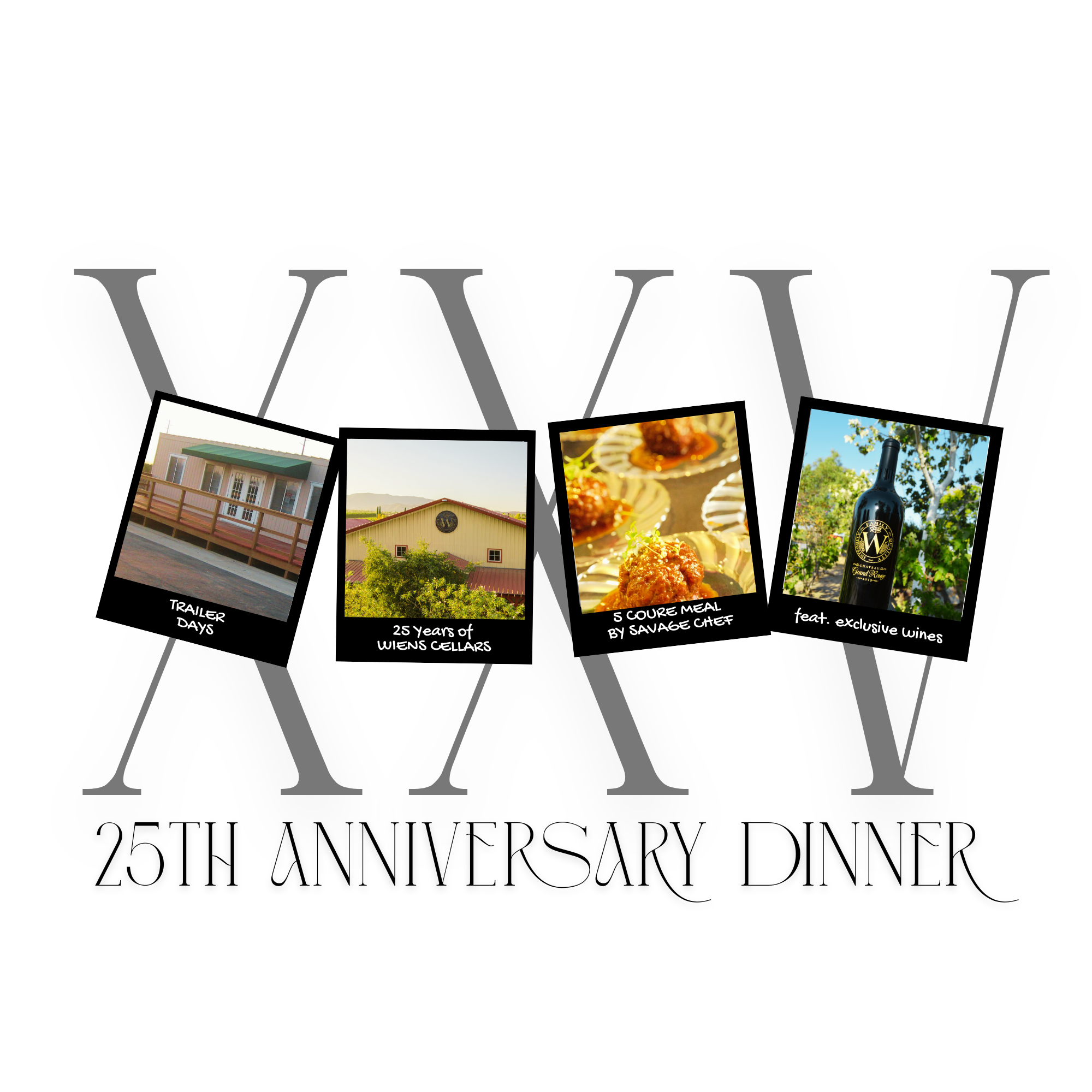 25th Anniversary Dinner with Savage Chef